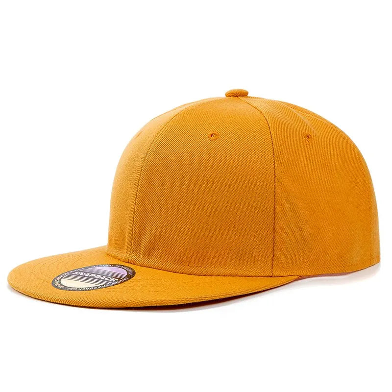 Cap Plain Snapback Hat Men Women