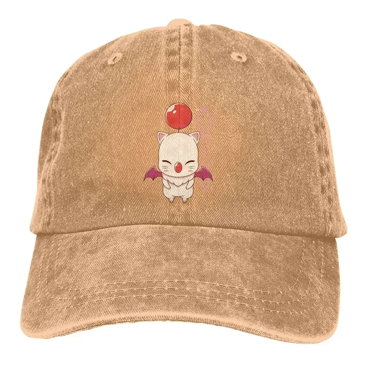 Moogle Kupo Baseball Cap Men Cowboy Hats Women