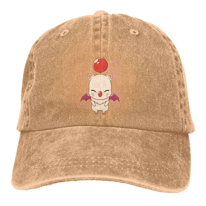 Moogle Kupo Baseball Cap Men Cowboy Hats Women