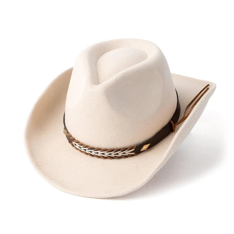 Stylish Wide Brim Straw Hat For Women Men Summer Beach Sun Hat