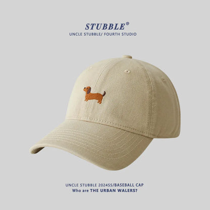 Unisex Original Design Embroidered Sausage Dog Baseball Cap
