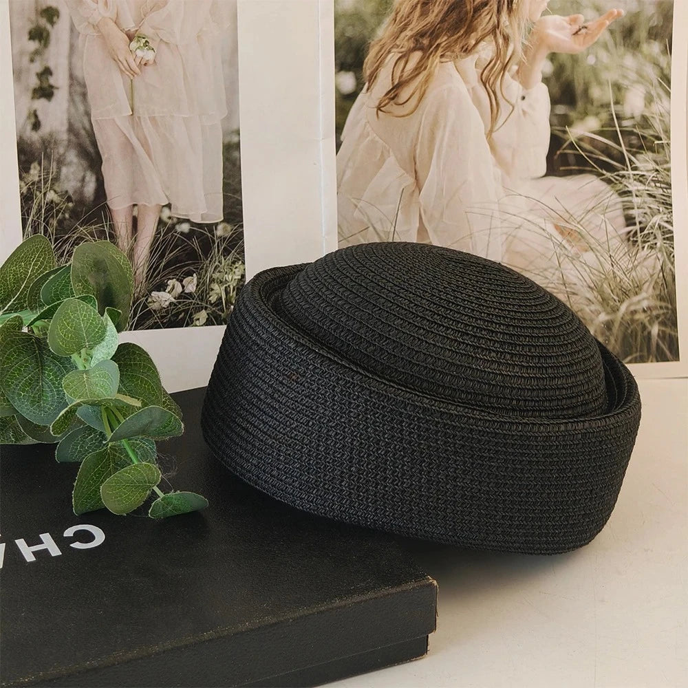 Women Summer Fashion Designer Artistic Painter Hat