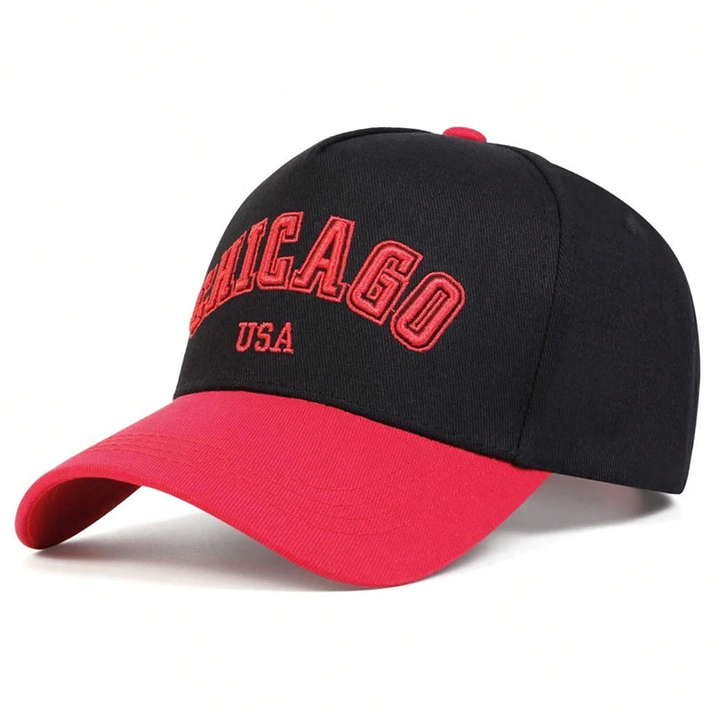 Unisex Letter Embroidered Baseball Cap