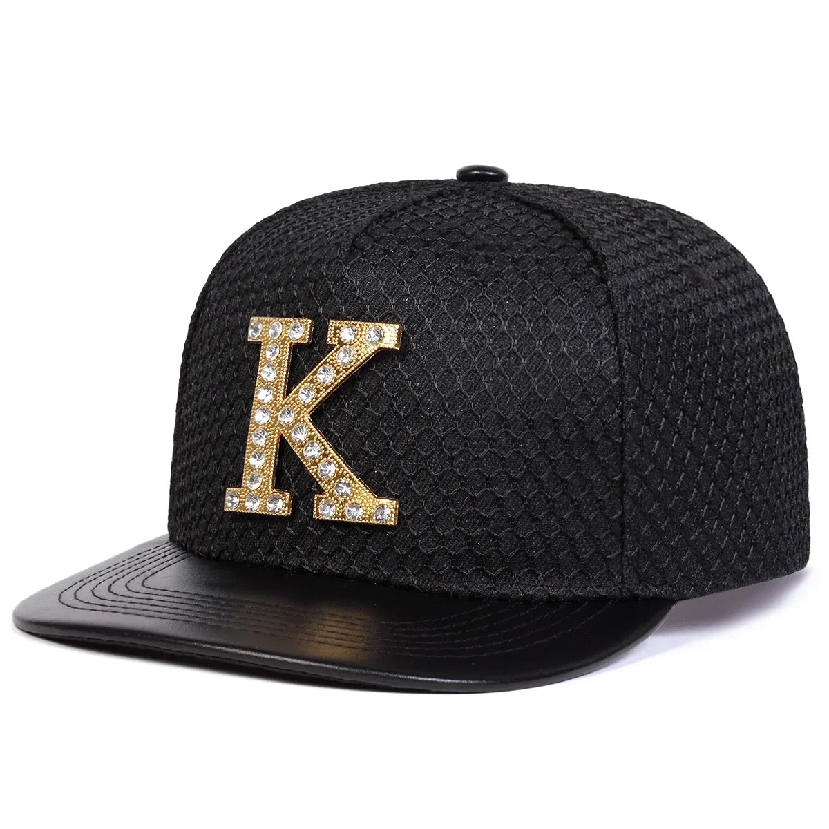 Unisex K Letter Label Hip-hop Hats Fashion Spring Autumn