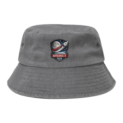 Stylish Artemis II Moon Mission 2026 Bucket Hat Unisex