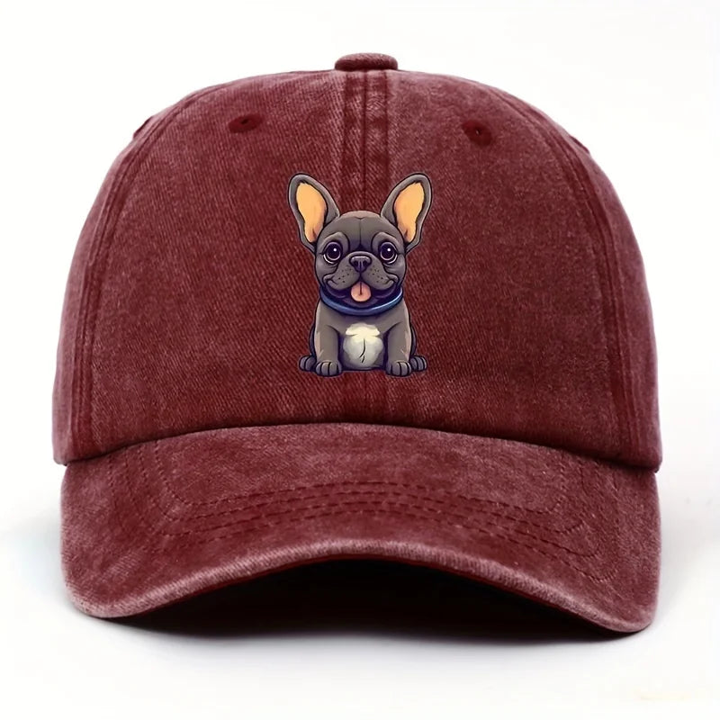 Fantasy Dog Printed Cotton Baseball Cap,  for Both Men and Women