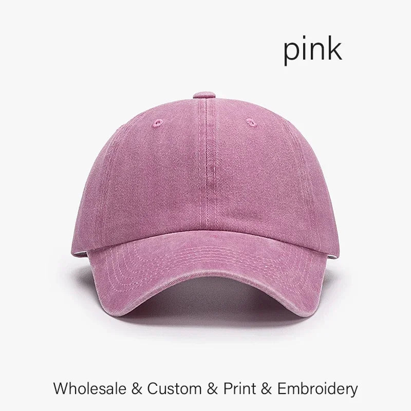 Men And Women DIY Design Letter Embroidery Hat