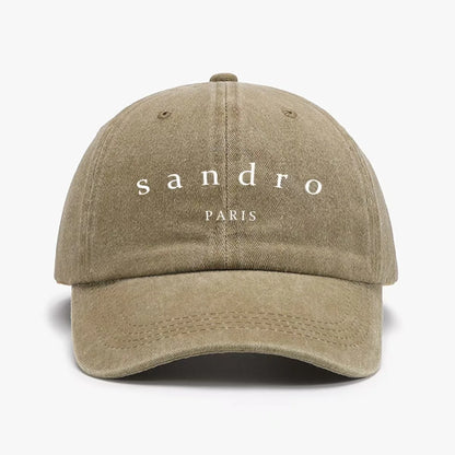 Sandro Printed Sponge Half Mesh Outdoor Fashion Accessory Hat