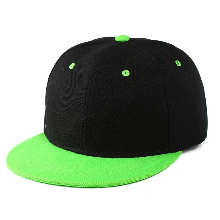Fashion Unisex Baseball Cap Men Women Hip-Hop Flat-Brimmed Cap