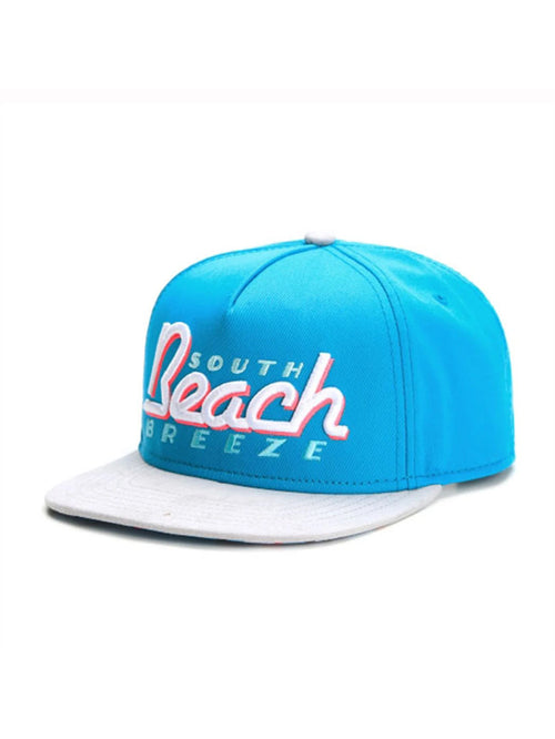Breeze Cap Fashion Hip Hop Sky Blue Headwear Snapback Hat For Men Women