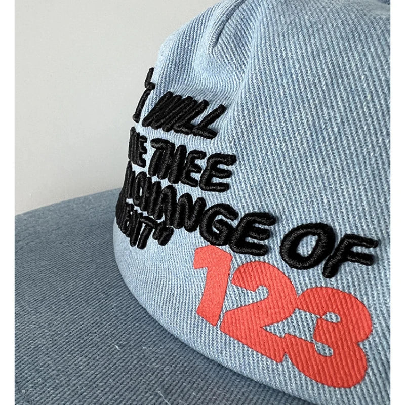 Top Quality RRR123 Embroidery Letter Printing Casual Sports Caps Snapback Cap