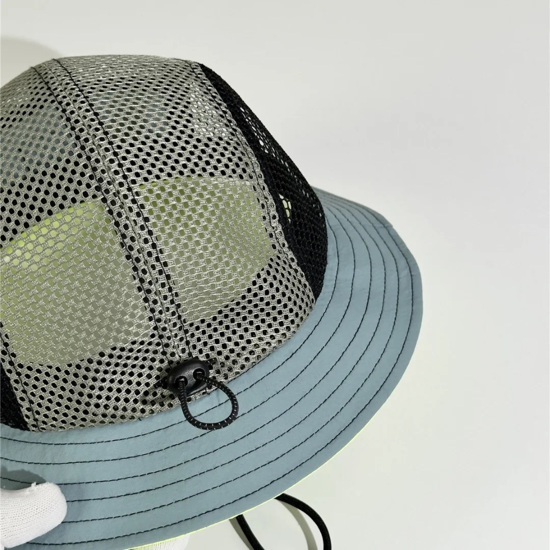 New Fast Dry Splicing Mesh Fisherman Hat