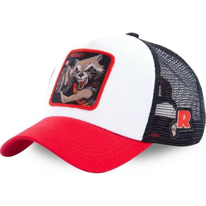 Mw Hot New Summer Cartoon Animation Web Shaped Personalized Trend Hat Baseball Cap