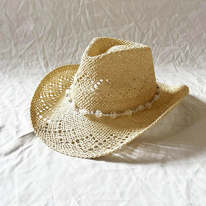 Brim Western Summer Beach Sun Hat