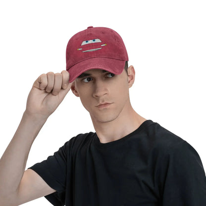 Cars Lightning Mcqueen Men Women Baseball Caps