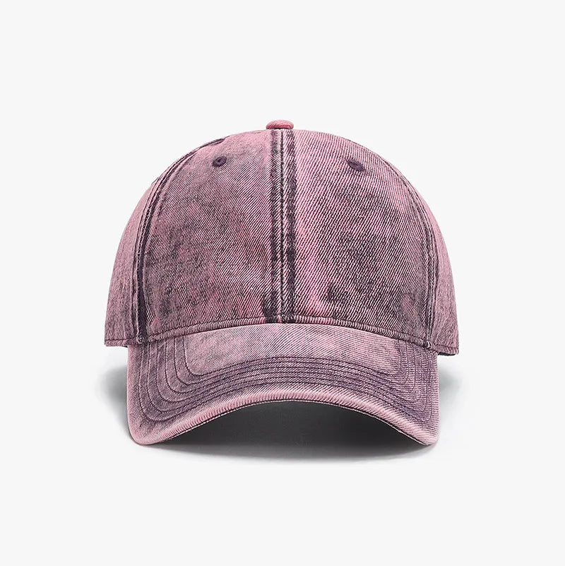Washed Baseball Cap, Dad Cap, Unisex Outdoor Cap
