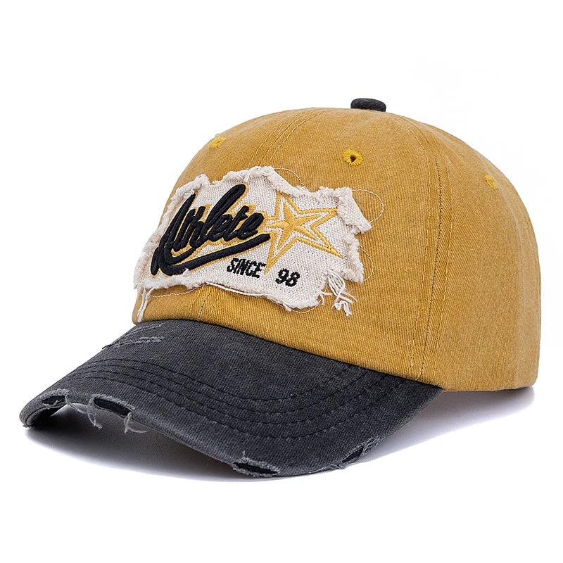Unisex Baseball Cap Embroidery Athlete Dad Hat For Women Men