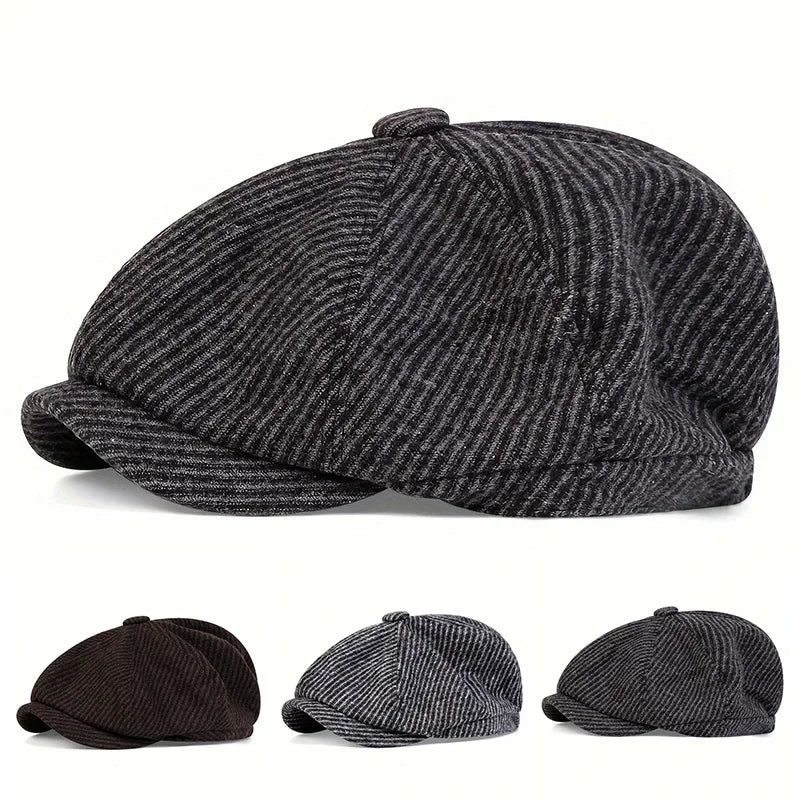 Unisex Retro Newsboy Caps Men British Painters Hats