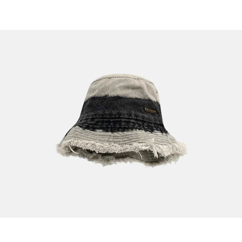 Women Japanese Big Head Retro Basin Cap