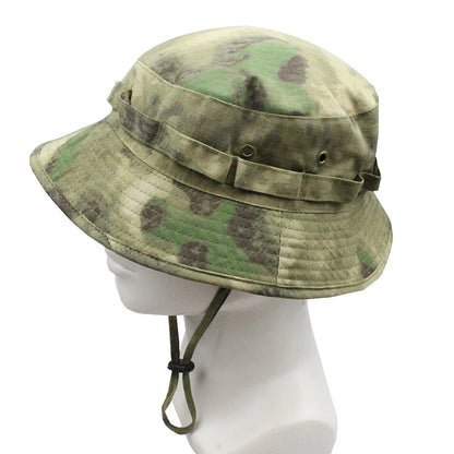 Unisex Camouflage Bucket Hat Summer Sunshade Boonie Hat