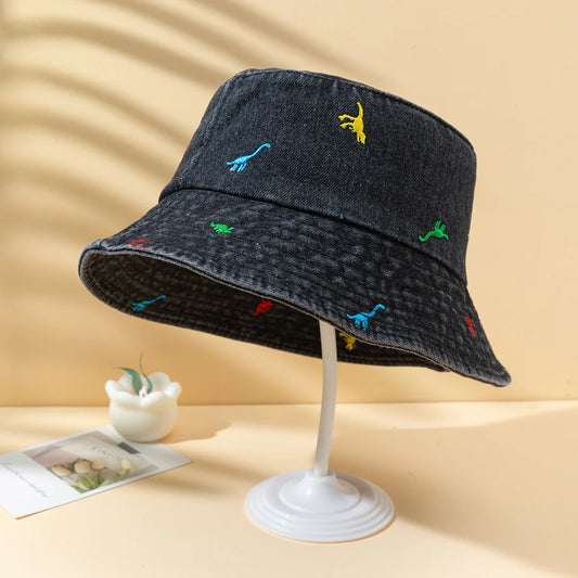 New Denim Summer Bucket Hat For Women