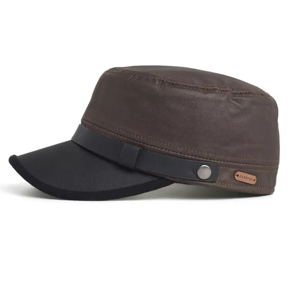 Four Seasons Waxed Canvas Cotton Military Caps