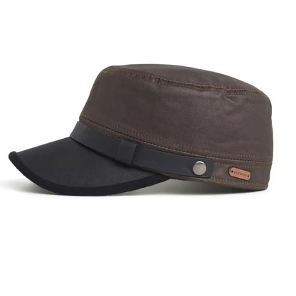 Four Seasons Waxed Canvas Cotton Military Caps