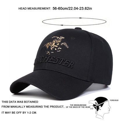Unisex Letter Embroidered Baseball Cap, Spring And Autumn Outdoor