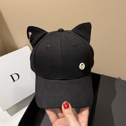Lovely Cat Ear Baseball Cap
