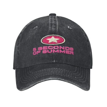 5 Seconds Of Summer World Tour 2026 Headwear Baseball Cap