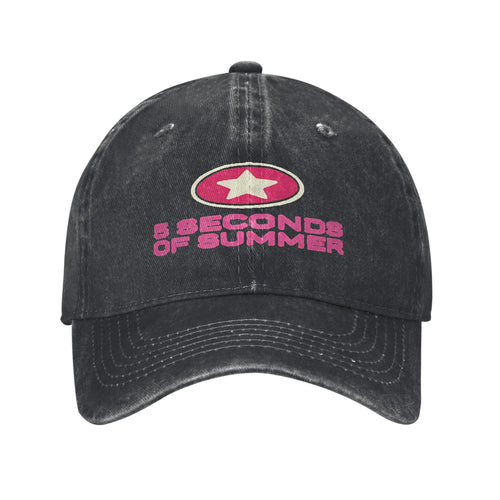 5 Seconds Of Summer World Tour 2026 Headwear Baseball Cap