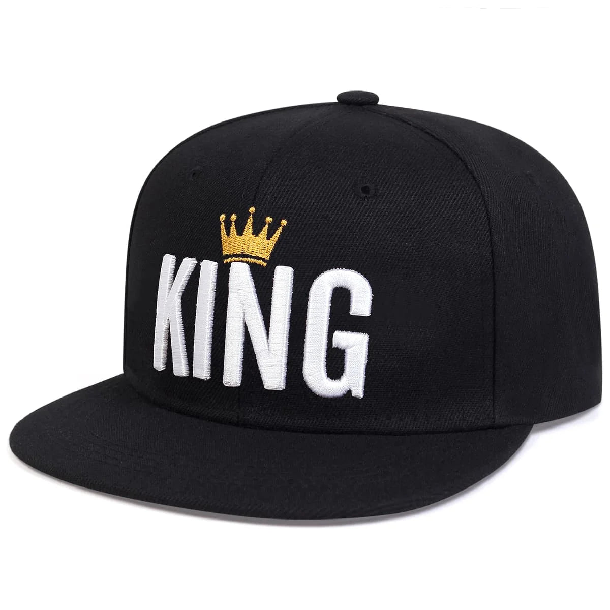 Unisex Crown KING Embroidery Hip Hop Hats Spring Autumn Outdoor Adjustable Casual Baseball Caps Sunscreen Hat