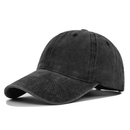 New York Washed Cotton Cap For Men Women