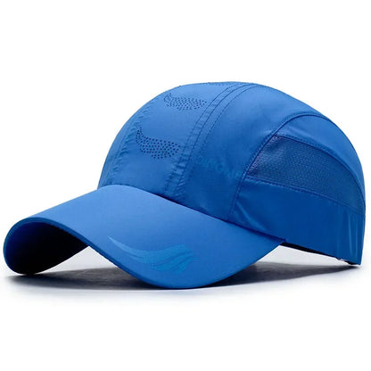 Summer Brand For Men Sports Running Sweat Baseball Cap Male Canada Golf Quick Dry Women Kpop Solid Snapback Bone Mesh Hat