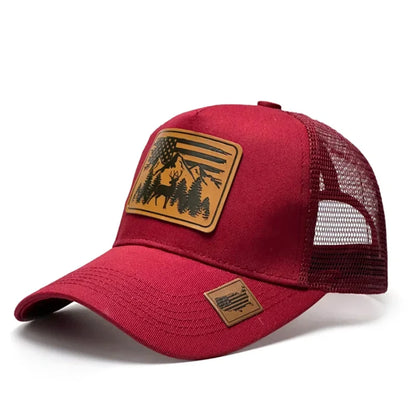 Fashion Leathers Baseball Caps Female Male Sport Visors Snapback Cap Sun Hat Designer Trucker Hat