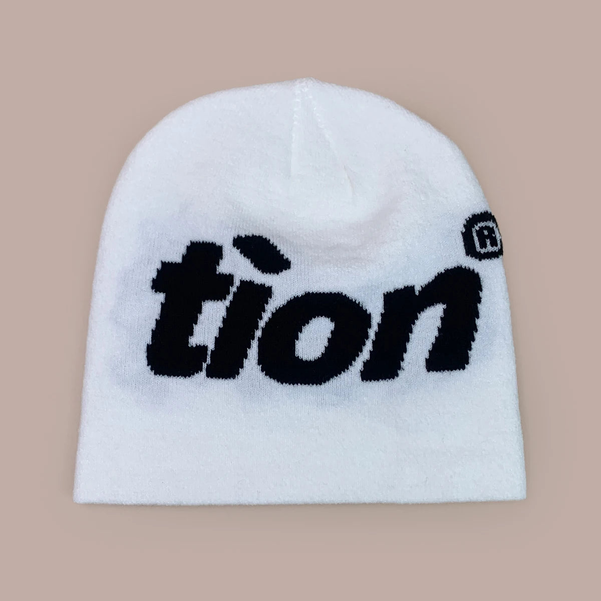 Niche Simple Jacquard Tion Letters Knitted Hats
