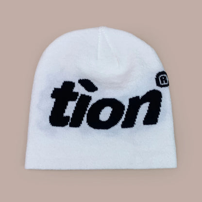 Niche Simple Jacquard Tion Letters Knitted Hats
