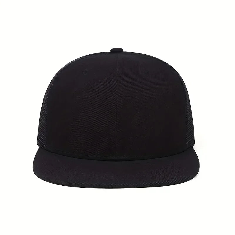 Unisex Solid Color Splicing Hip-hop Hats Spring Autumn