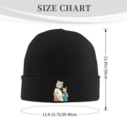 Anime Knitted Hat Women's Men's Beanie Winter Hats