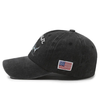Vintage Washed Cotton Baseball Cap Men Women