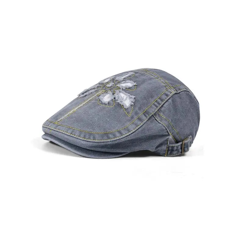 Four Seasons Women's Fashion Art Retro Cowboy Forward Hat