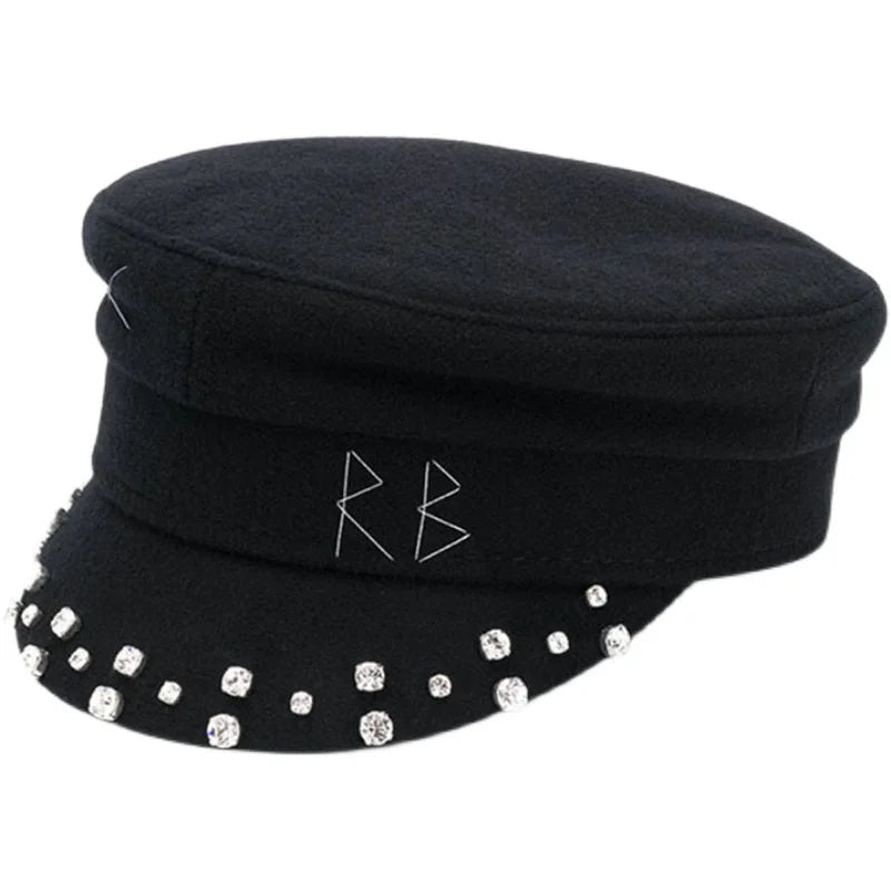 Brand Collection Wool Newsboy Caps New Women Hats
