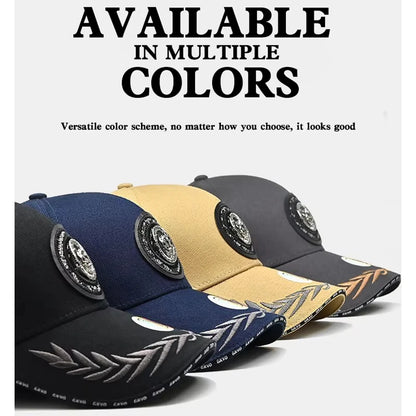 2025 Style Men's Big Head Circumference Baseball Cap Outdoor Fishing Cap
