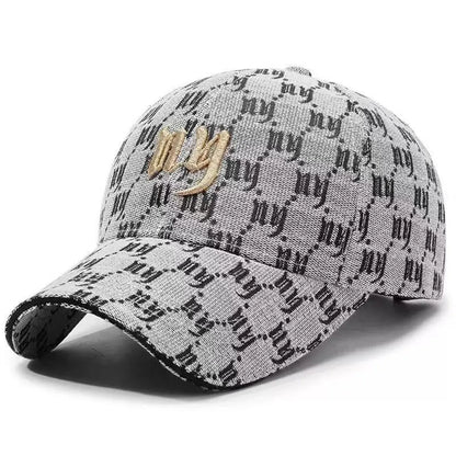 Unisex NY Letter Embroidery Baseball Caps Spring And Autumn