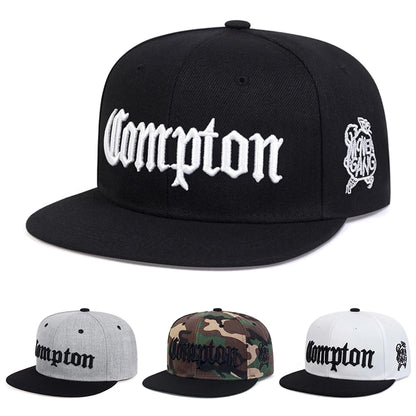 Fashion Baseball Hat Compton Embroidery Street Hip Hop