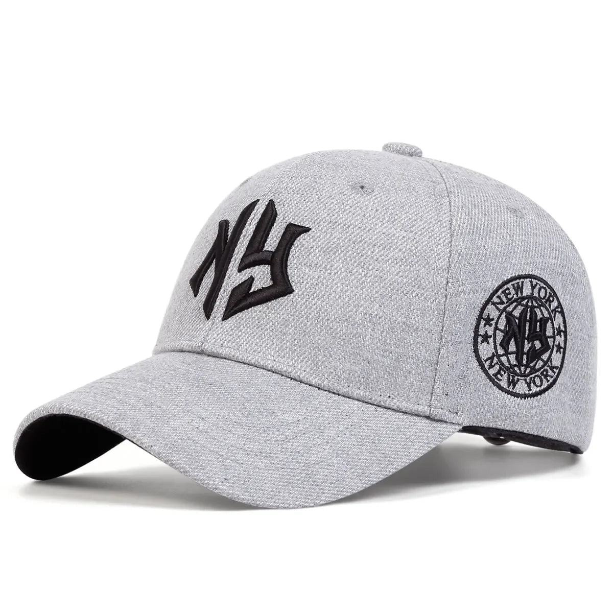 Unisex NY Letter Embroidery Baseball Caps Spring Autumn