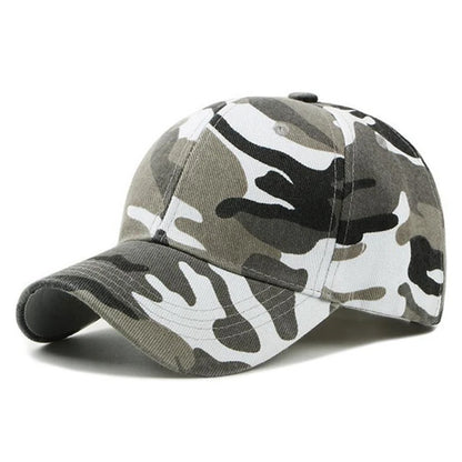 Men Women Summer Cotton Camouflage Printed Baseball Caps Sunhat Outdoor
