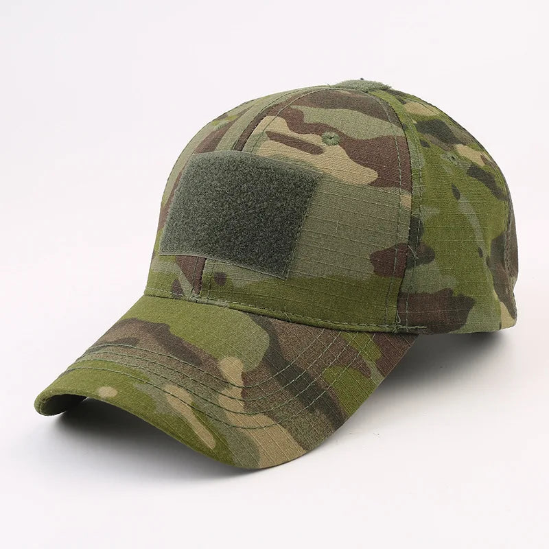 Men Camouflage Baseball Cap Camo Hat Camouflage Outdoor Sports Cap Camo Tactical Cap