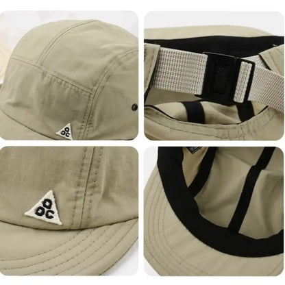 Retro Quick-drying Short Brim Baseball Caps Unisex Summer Outdoor Camping Hat