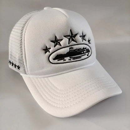Unisex Pentagram Baseball Hats Hip Hop Breathable Personal